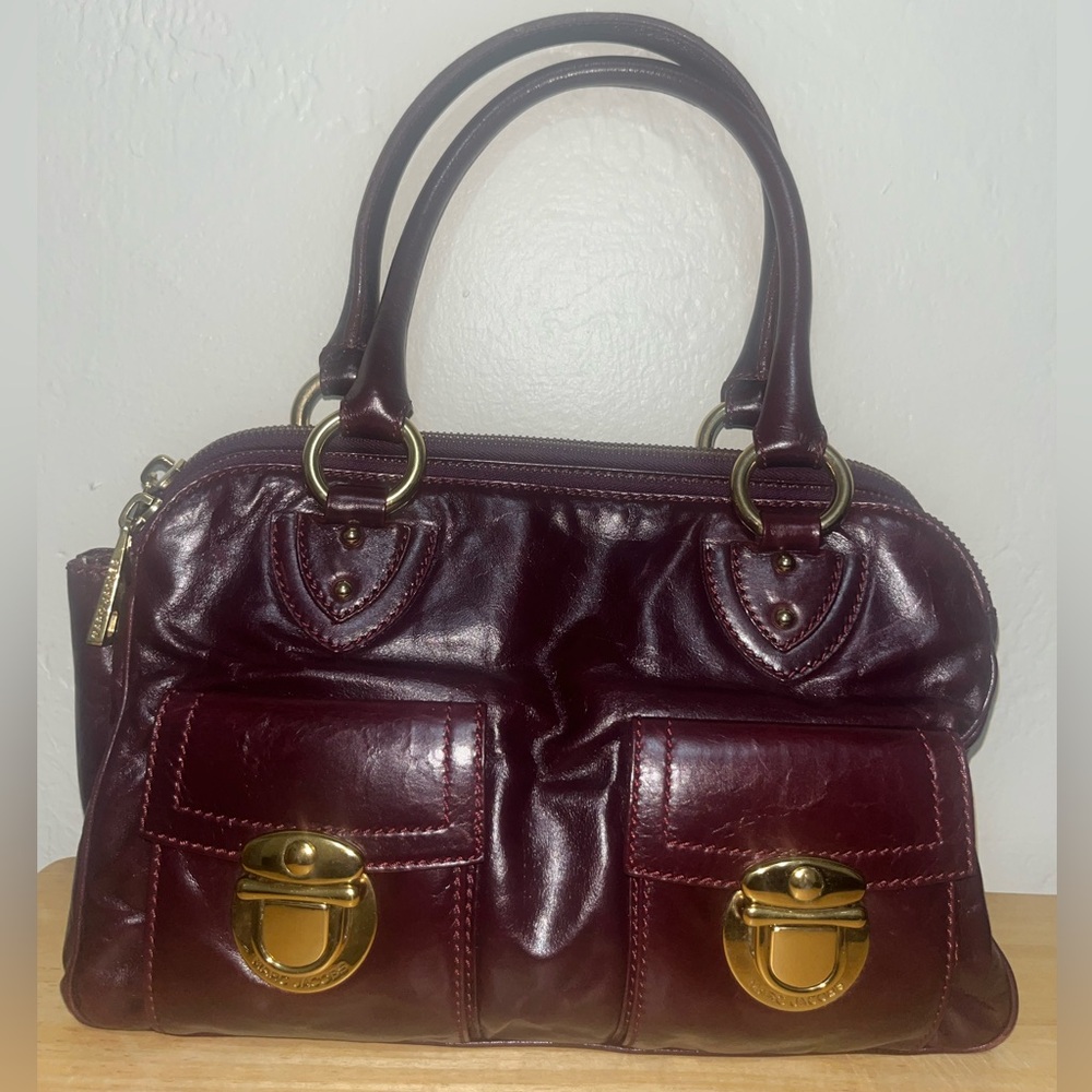 Marc Jacobs Blake in Burgundy “So Cool” Leather